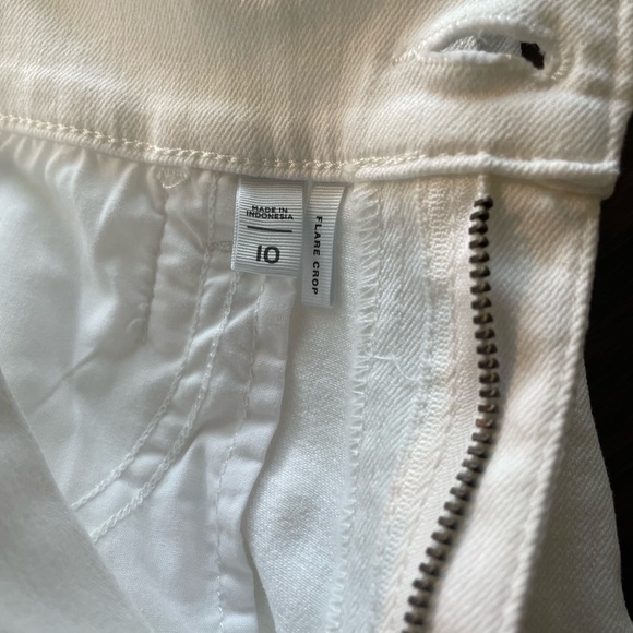 Anne Taylor The Loft White Flare Denim - Picture 6 of 6